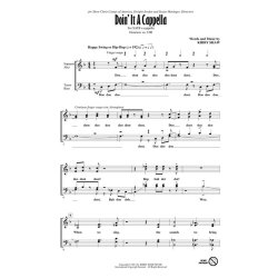 Shaw K Doin It Acapella Satb Chor