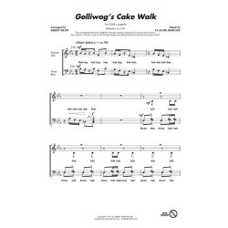 DEBUSSY CLAUDE GOLLIWOG'S CAKE WALK (SHAW KIRBY) SATB A CAPPELLA CHOR