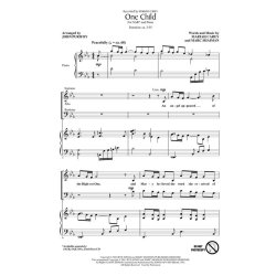 CAREY MARIAH/SHAIMAN MARC ONE CHILD (PURIFOY JOHN) SAB CHORAL