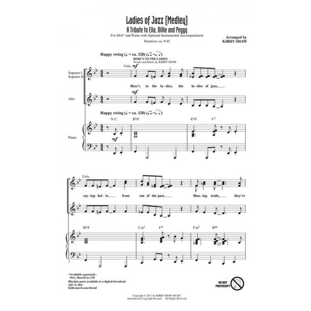 Ladies of Jazz : Medley