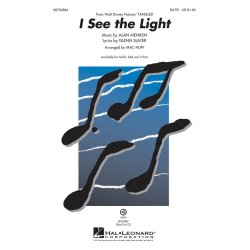 MENKEN/SLATER I SEE THE LIGHT FROM TANGLED (ARR HUFF MAC) SATB CHORAL