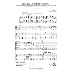 Baroque Christmas Festival Medley (Arr Snyder Audrey) Sab Choral
