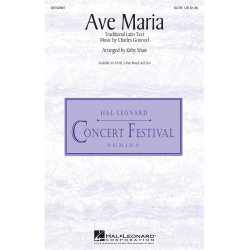 Bach & Gounod: Ave Maria (3PT Choral Songbook)