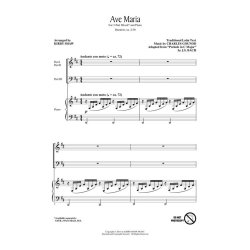 Bach & Gounod: Ave Maria (3PT Choral Songbook)