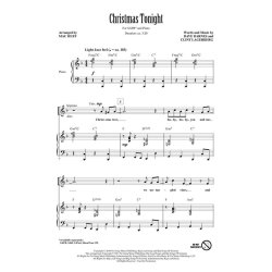 BARNES DAVE CHRISTMAS TONIGHT (HUFF MAC) SATB CHORAL