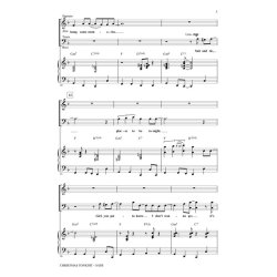 BARNES DAVE CHRISTMAS TONIGHT (HUFF MAC) SATB CHORAL