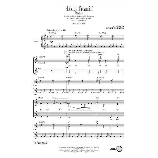 Holiday Dreamin' : Medley