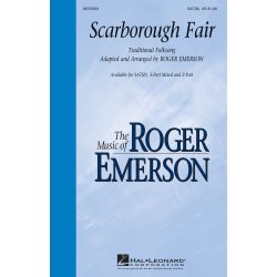 SCARBOROUGH FAIR (EMERSON ROGER) SAT(B) CHORAL SHEET MUSIC