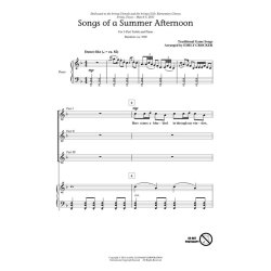 SONGS OF A SUMMER AFTERNOON (CROCKER EMILY) 3 PART TREBLE CHORAL