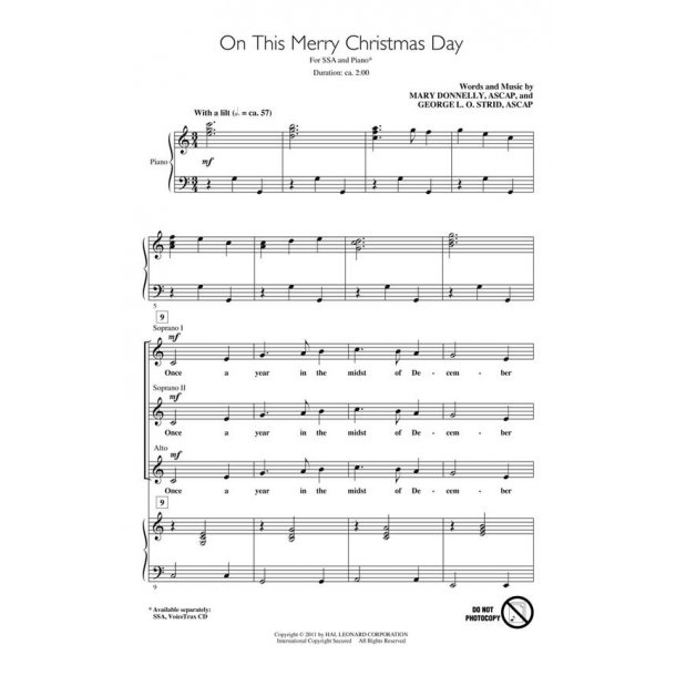 On This Merry Christmas Day : Discovery Level 2