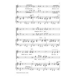 BECAUD FRANCOIS WHAT NOW MY LOVE (HUFF MAC) SATB CHORAL