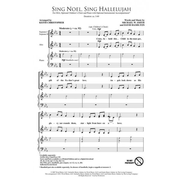 Sing Noel, Sing Hallelujah