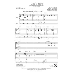 God Is Here (Harlan) Satb Chor
