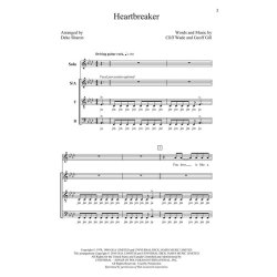 HEARTBREAKER (SHARON DEKE) SATB A CAPPELLA CHORAL