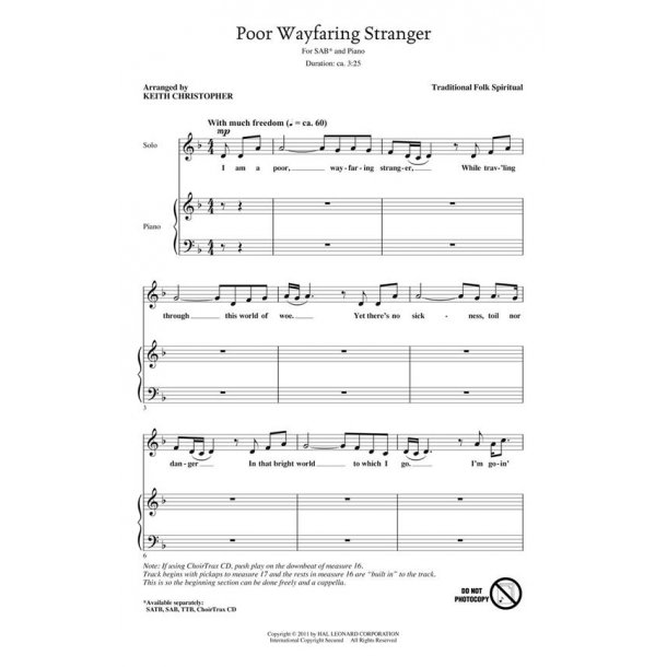 Poor Wayfaring Stranger