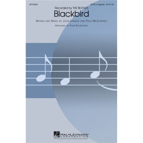 BEATLES BLACKBIRD (ARR RUTHERFORD PARIS) SATB CHOR