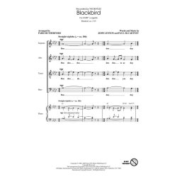 BEATLES BLACKBIRD (ARR RUTHERFORD PARIS) SATB CHOR