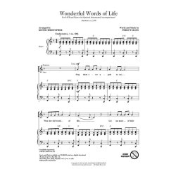 BLISS PHILIP WONDERFUL WORDS OF LIFE (ARR CHRISTOPHER KEITH) SATB CHOR