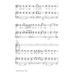 SMITH MICHAEL W CHRISTMAS ANGELS (ARR LEAVITT JOHN) SATB CHOR