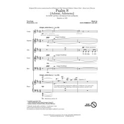 Psalm 8 : Adonai, Adonenu