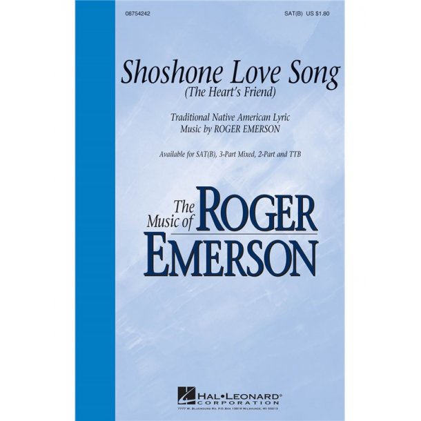 Emerson Shoshone Love Song Sat(B)