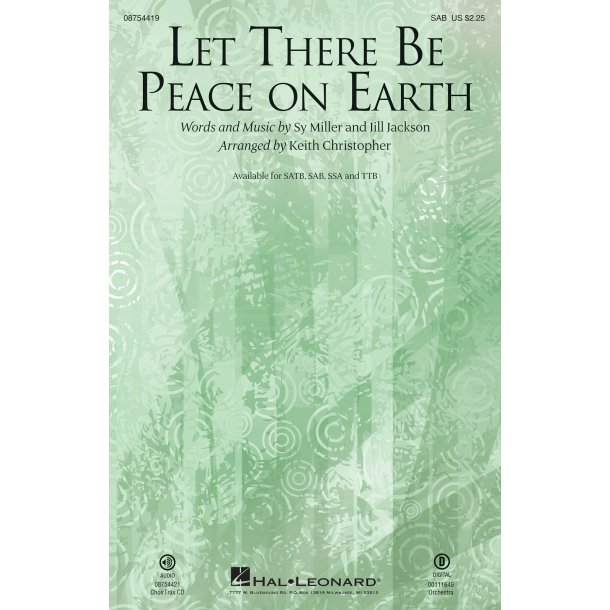 Let There Be Peace On Earth