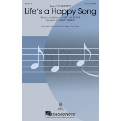 MCKENZIE BRET LIFE'S A HAPPY SONG FROM THE MUPPETS (SNYDER) SATB CHOR