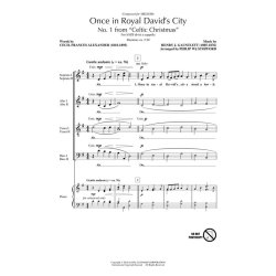 ONCE IN ROYAL DAVID'S CITY (ARR STOPFORD PHILIP) SATB DIVISI CHOR