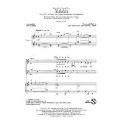BRICKMAN JIM/SHAW VICTORIA FALALALALA (ARR LOJESKI ED) SATB CHORAL