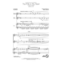 COLLINS PHIL YOU'LL BE IN MY HEART TARZAN (ARR HUFF MAC) SSAA CHOR