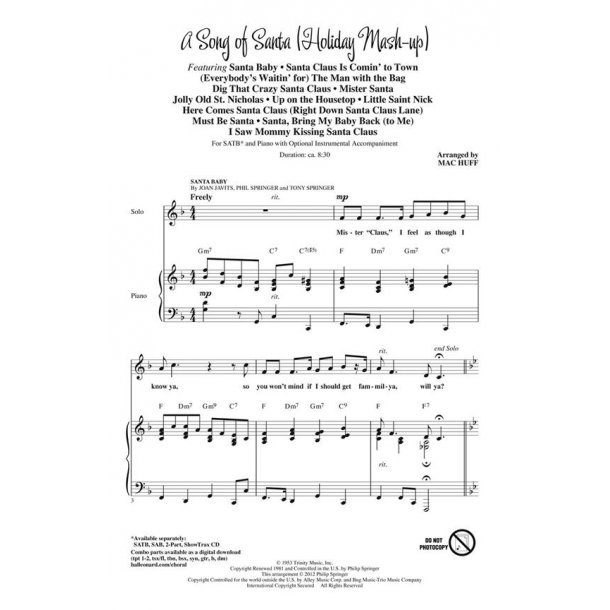 A Song of Santa : Holiday Mash-up