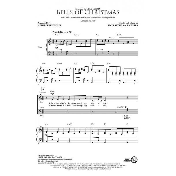 Bells of Christmas : (ShowTrax CD)
