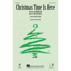 Guaraldi/Mendelson Christmas Time Is Here (Sterling Robert) Satb Chor