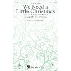 We Need Little Xmas (Sterling) Satb