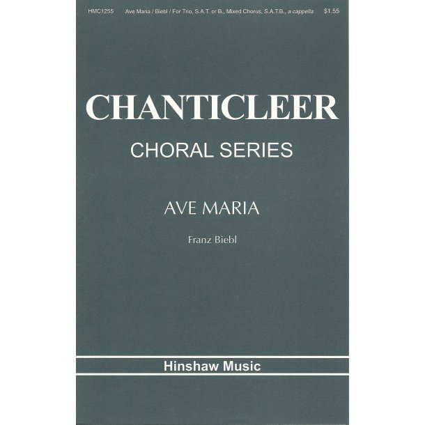 Franz Biebl: Ave Maria (SATB)