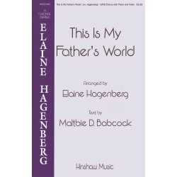 This Is My Father's World (Arr. Hagenberg) (SATB)