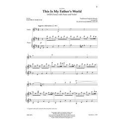 This Is My Father's World (Arr. Hagenberg) (SATB)