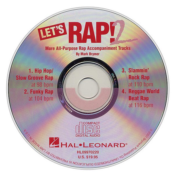 Mark Brymer: Let's Rap! 2 (Accompaniment CD)