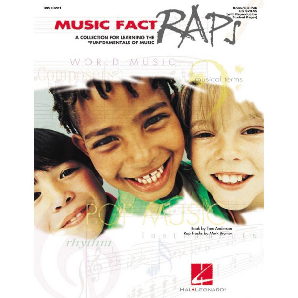 Tom Anderson: Music Fact Raps (Book/CD)