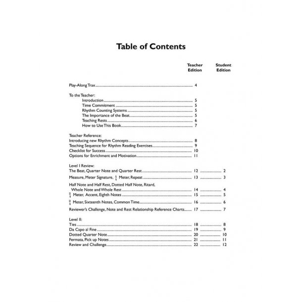 The Rhythm Reader II : A Practical Rhythm Reading Course