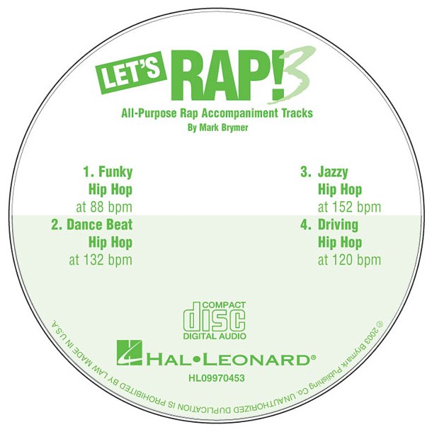 Mark Brymer: Let's Rap! 3 (Accompaniment CD)