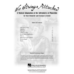 No Strings Attached (teacher ed) : A Musical Adaptation of the Adventures of Pinocchio