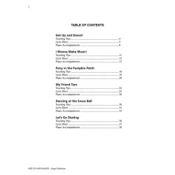 Get Up and Dance : Seasonal Movement and Activity Songs for Kids