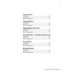 Get Up and Dance : Seasonal Movement and Activity Songs for Kids