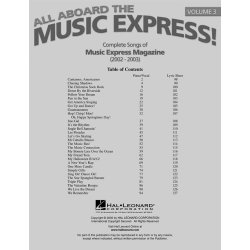 All Aboard the Music Express Vol. 3 : ShowTrax CD