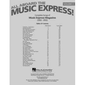 All Aboard the Music Express Vol. 3 : ShowTrax CD