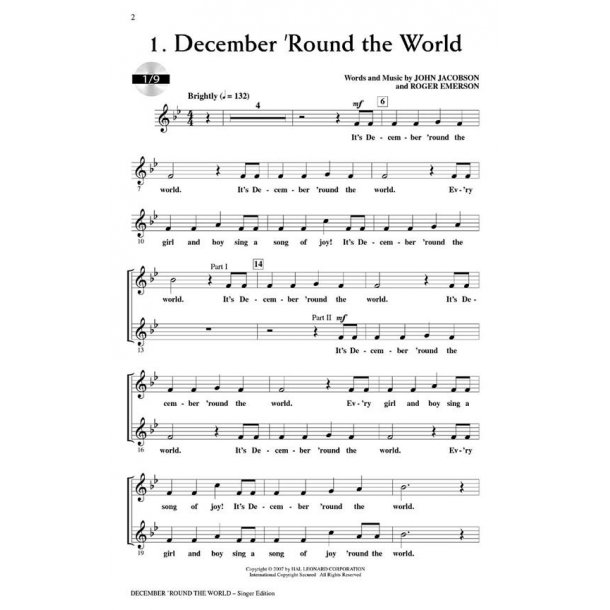 December 'Round the World : ShowTrax CD
