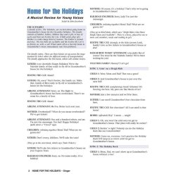 Home for the Holidays : A Musical for Young Voices