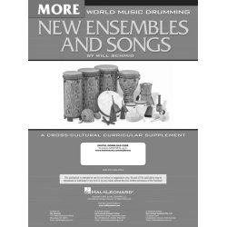 Schmid Will World Music Drumming More New Ensembles &amp; Songs Drum Bk/Cd