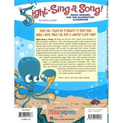 Audrey Snyder: Sight-Sing A Song! - Music Reading For The Elementary Classroom (Set 1: Keys Of C And F)